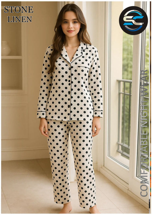 Premium Stone Linen | Summer Trouser Shirt Set
